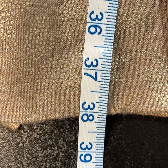 Chicos Sleeveless Reversible Duster. Beige/Gold. Size 2. - Picture 10 of 10